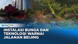 Beijing Dipenuhi Dekorasi Bunga Jelang Hari Nasional Tiongkok